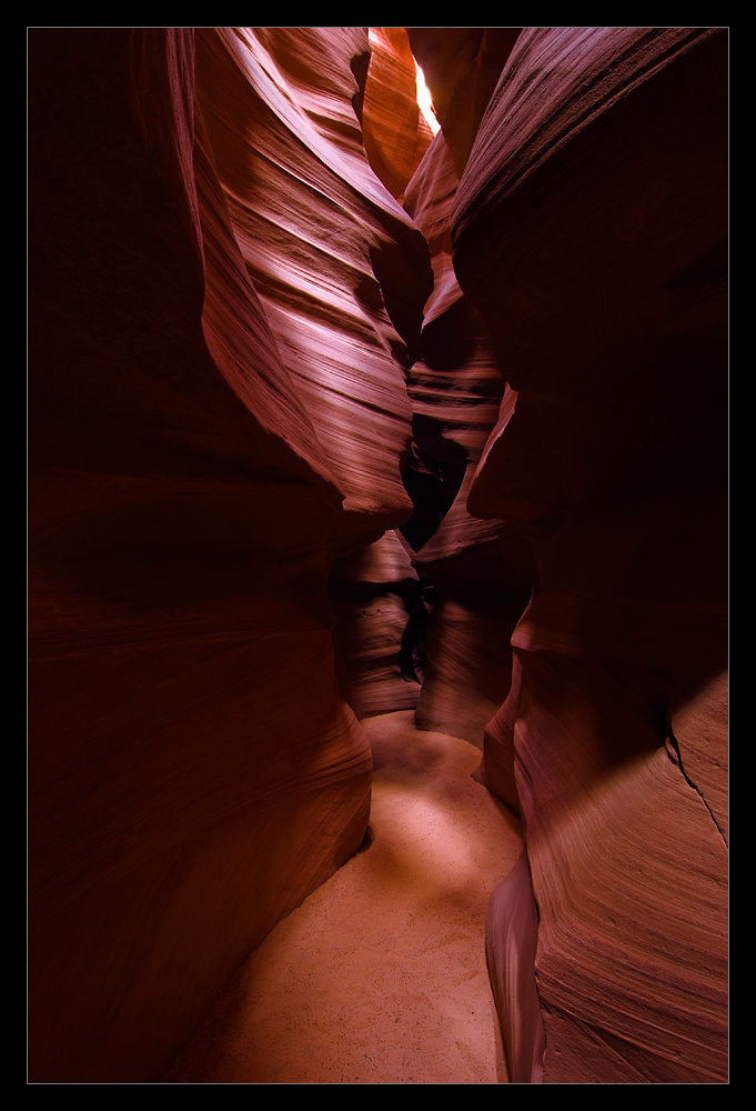 Für einen winzigen Augenblick ohne Touristen...