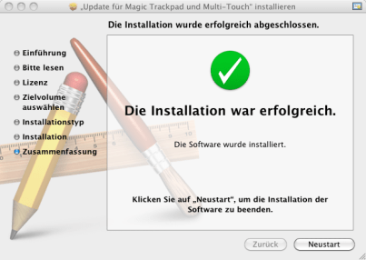 Magic-Trackpad-Neustart