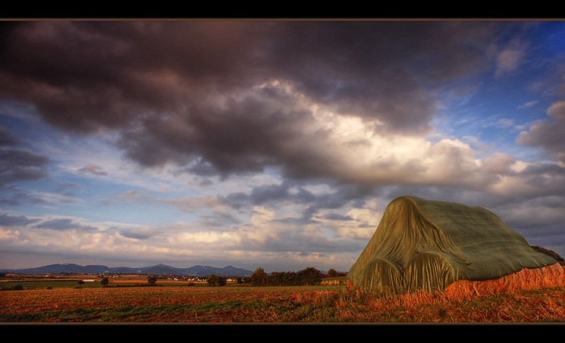 Blick von Wachtberg hinüber zum Siebengebirge