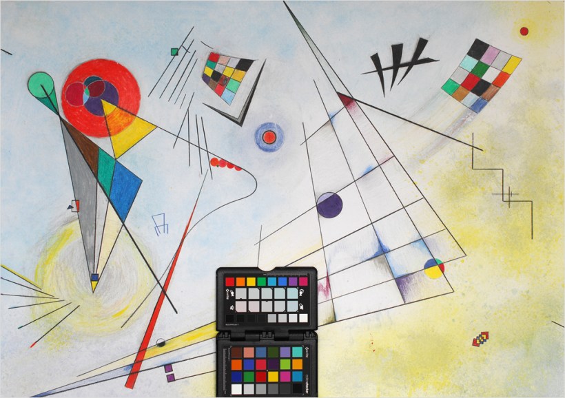 X-Rite Colorcheker Passport Referenzbild Nikon D2x