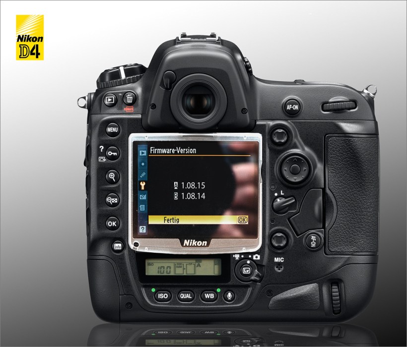 D4_New_Firmware Nikon D4 - Neue Firmware gesichtet?