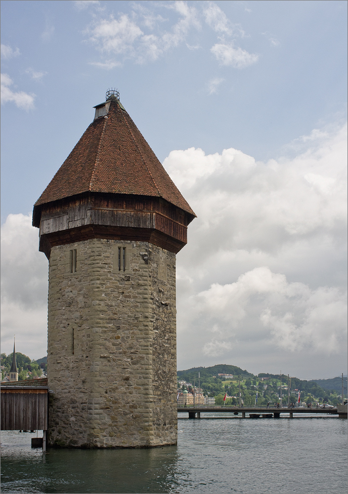 Alter Pulverturm an der Kapellbrück in Luzern