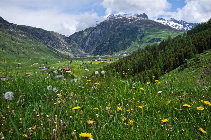 Unterwegs auf dem St. Gotthard Pass mit Fuji X100