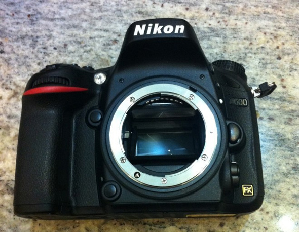 Nikon-D600-font Nikon D600 - Front - Leaked