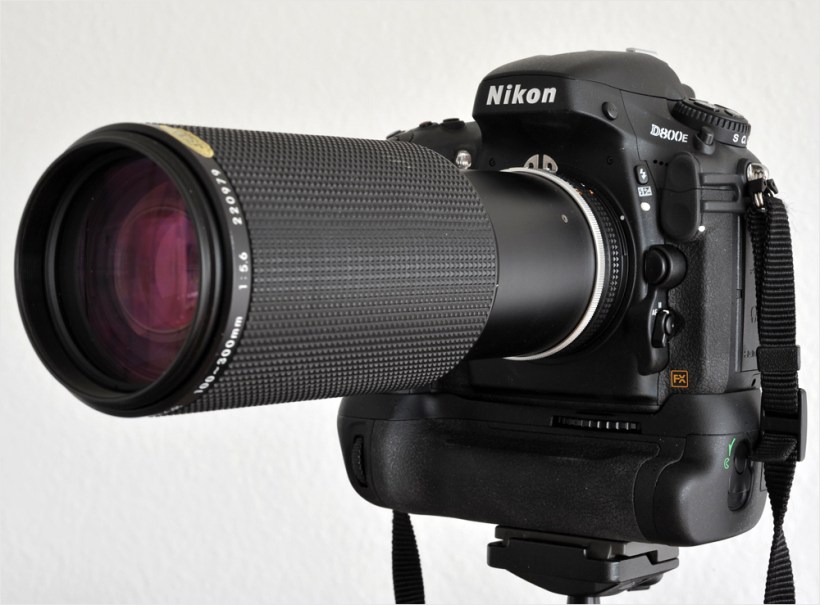 Nikon D800E & Nikon AiS 5.6/100-300mm