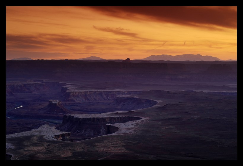 Sunset in Canyonlands