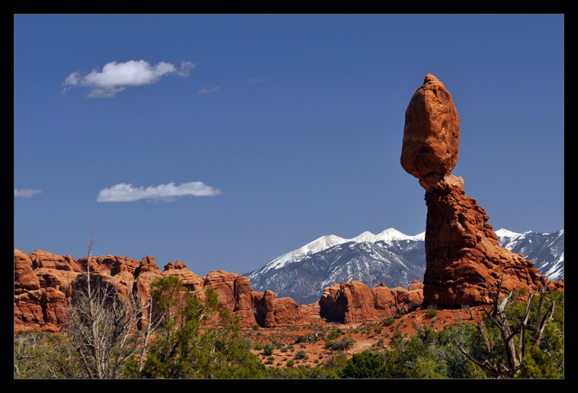 Balanced Rock im Arches Nationalparl Utah
