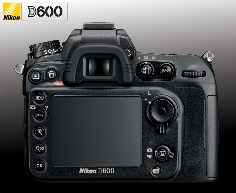 Nikon D600 - Rückseite - Back - Display