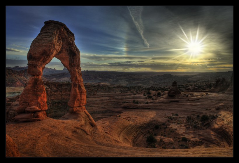 Delicate Arch im Arches National Park bei Moab