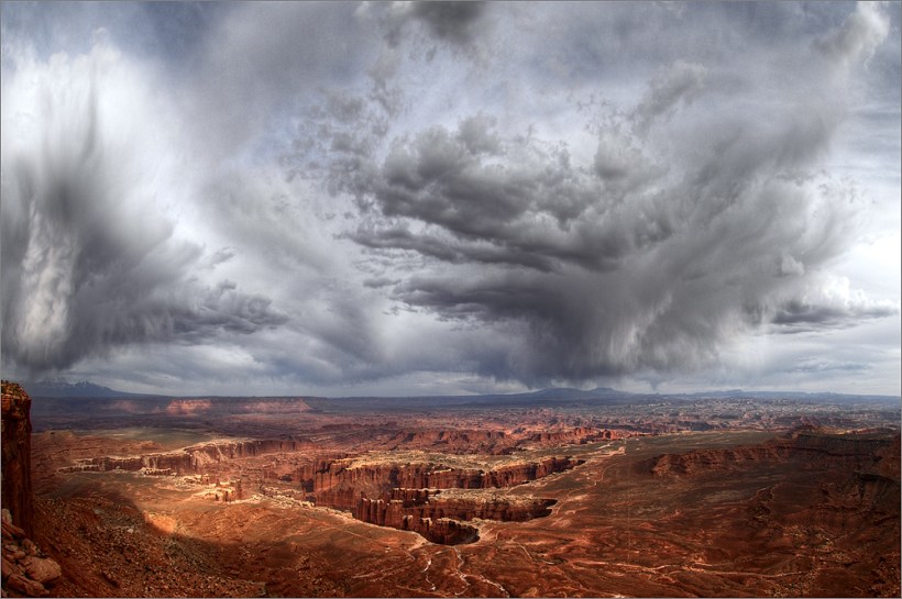 Storm over Canyonlands - Canyonlands National Park - Island in the Sky
