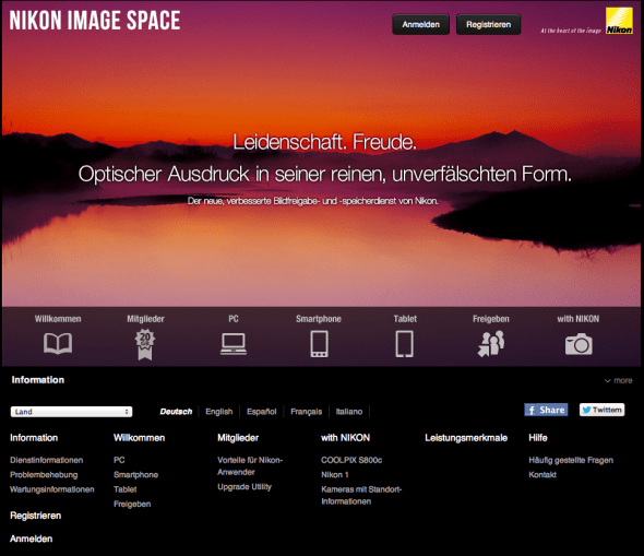 Nikon Image Space