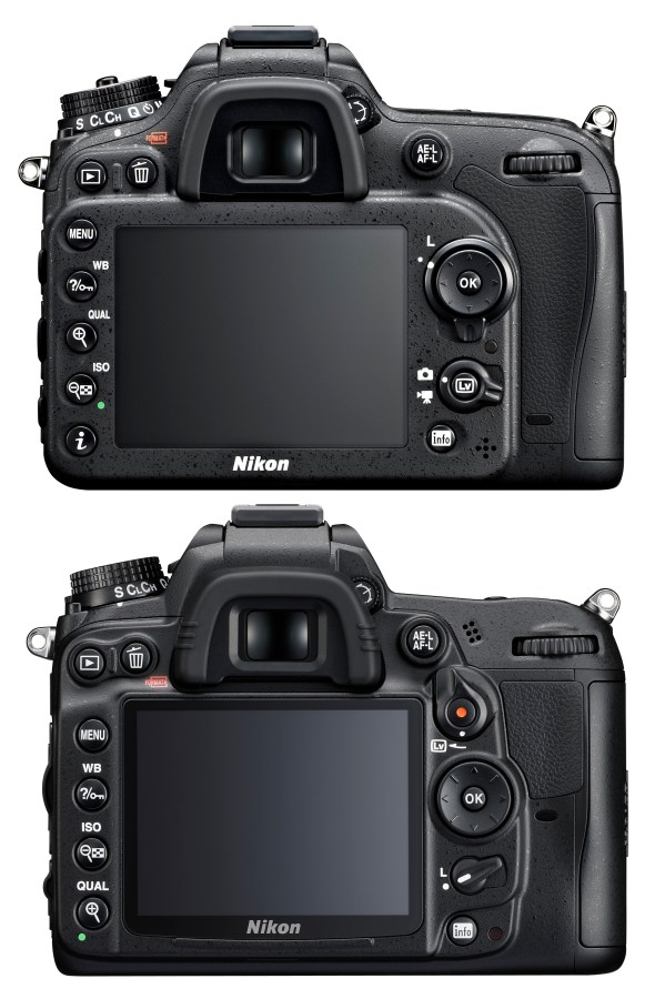 Nikon D7100 versus D7000