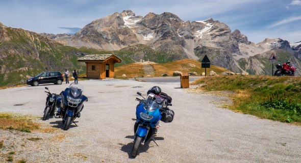 Val d'Isère, 100 Days of Freedom, BMW K1200r Sport, Route des grandes Alpes, Route de grand alps